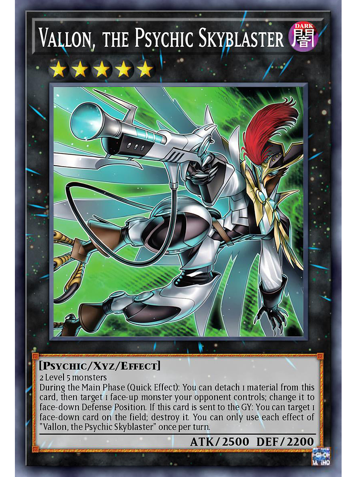 Vallon, the Super Psy Skyblaster - DUAD-EN048 - Common 1st Edition 1
