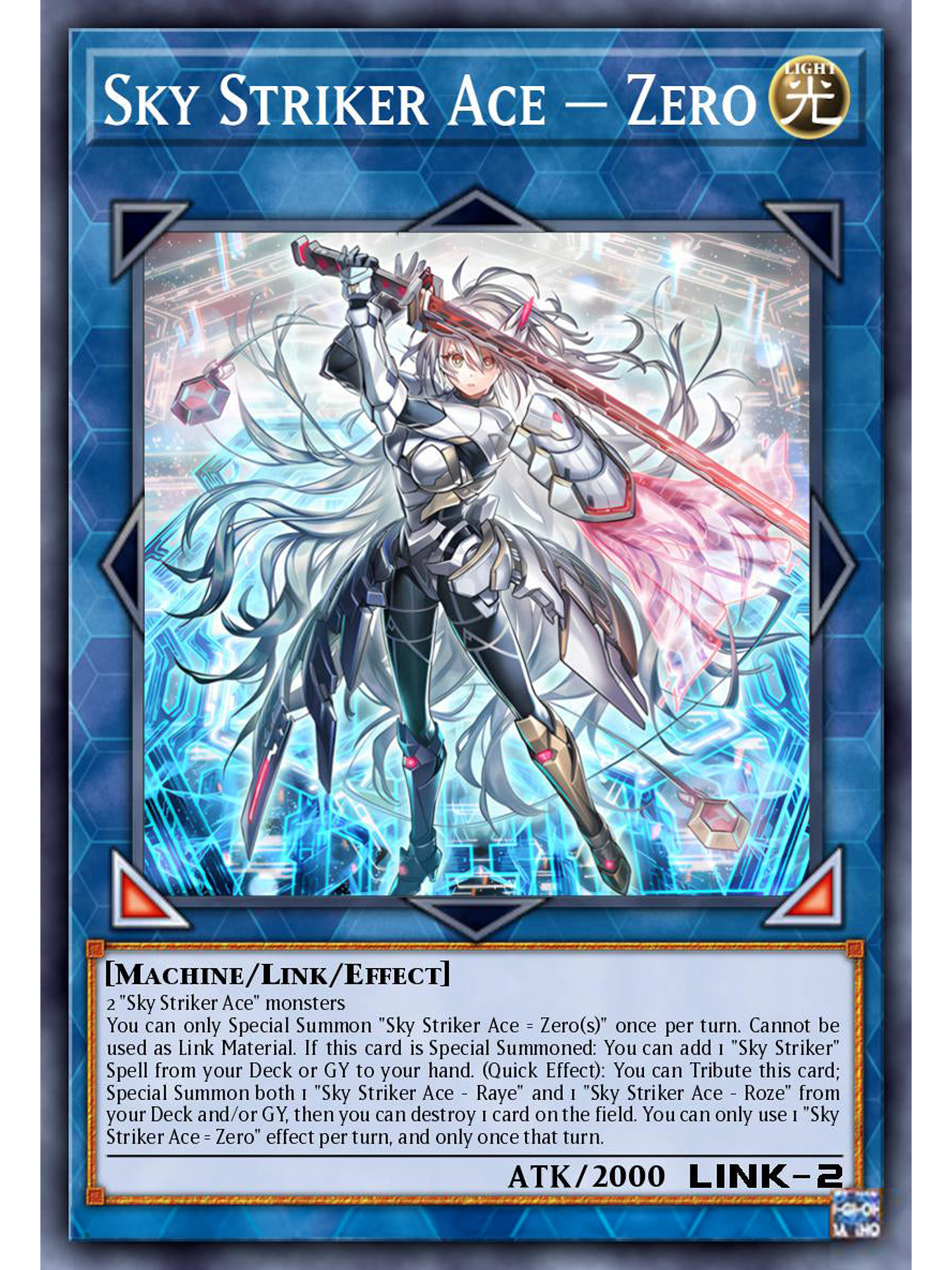 Sky Striker Ace = Zero - DUAD-EN049 - Starlight Rare 1st Edition 1