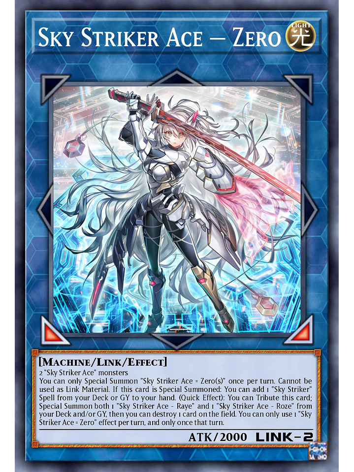 Sky Striker Ace = Zero - DUAD-EN049 - Starlight Rare 1st Edition 1