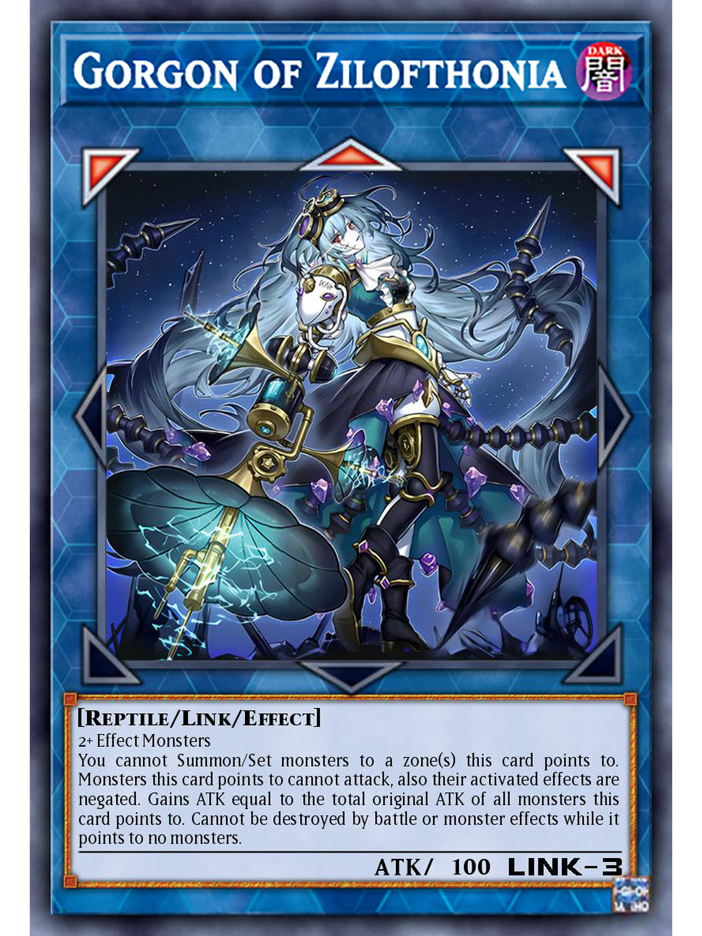 Gorgon of Zilofthonia - DUAD-EN050 - Starlight Rare 1st Edition 1