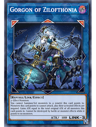 Gorgon of Zilofthonia - DUAD-EN050 - Secret Rare 1st Edition