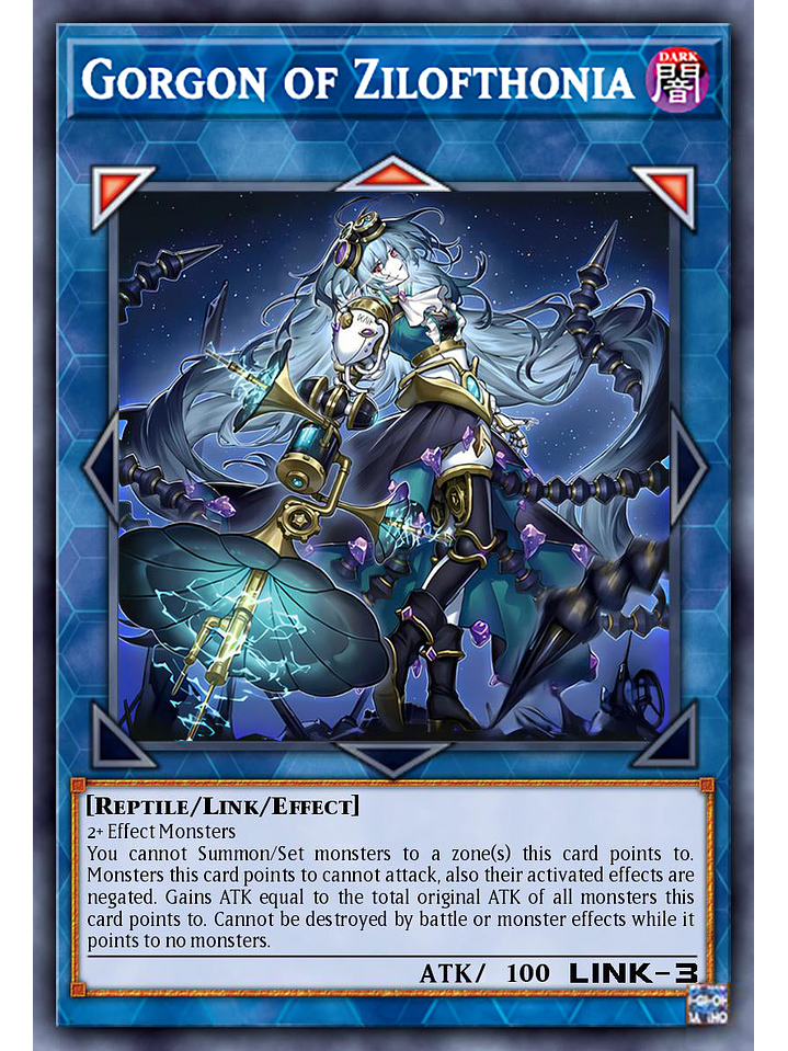 Gorgon of Zilofthonia - DUAD-EN050 - Secret Rare 1st Edition 1