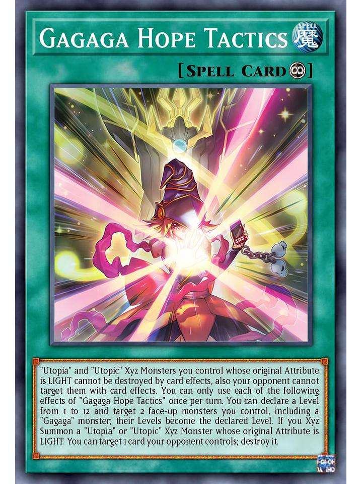 Gagaga Utopic Tactics - DUAD-EN052 - Super Rare 1st Edition 1