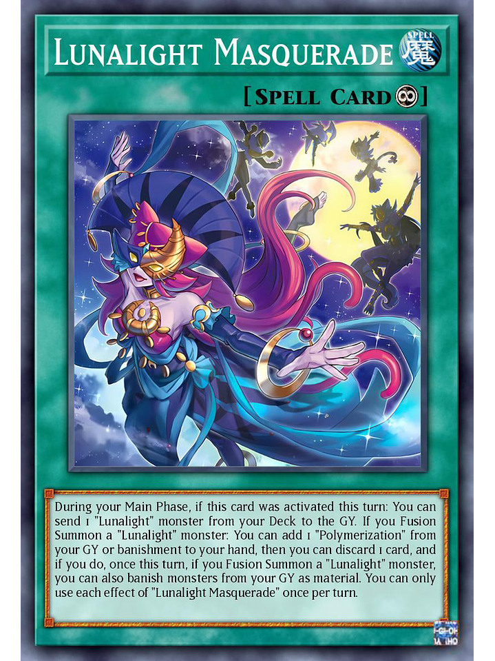 Lunalight Masquerade - DUAD-EN053 - Common 1st Edition 1