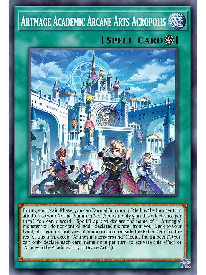 Artmage Academic Arcane Arts Acropolis - DUAD-EN054 - Secret Rare 1st Edition 1
