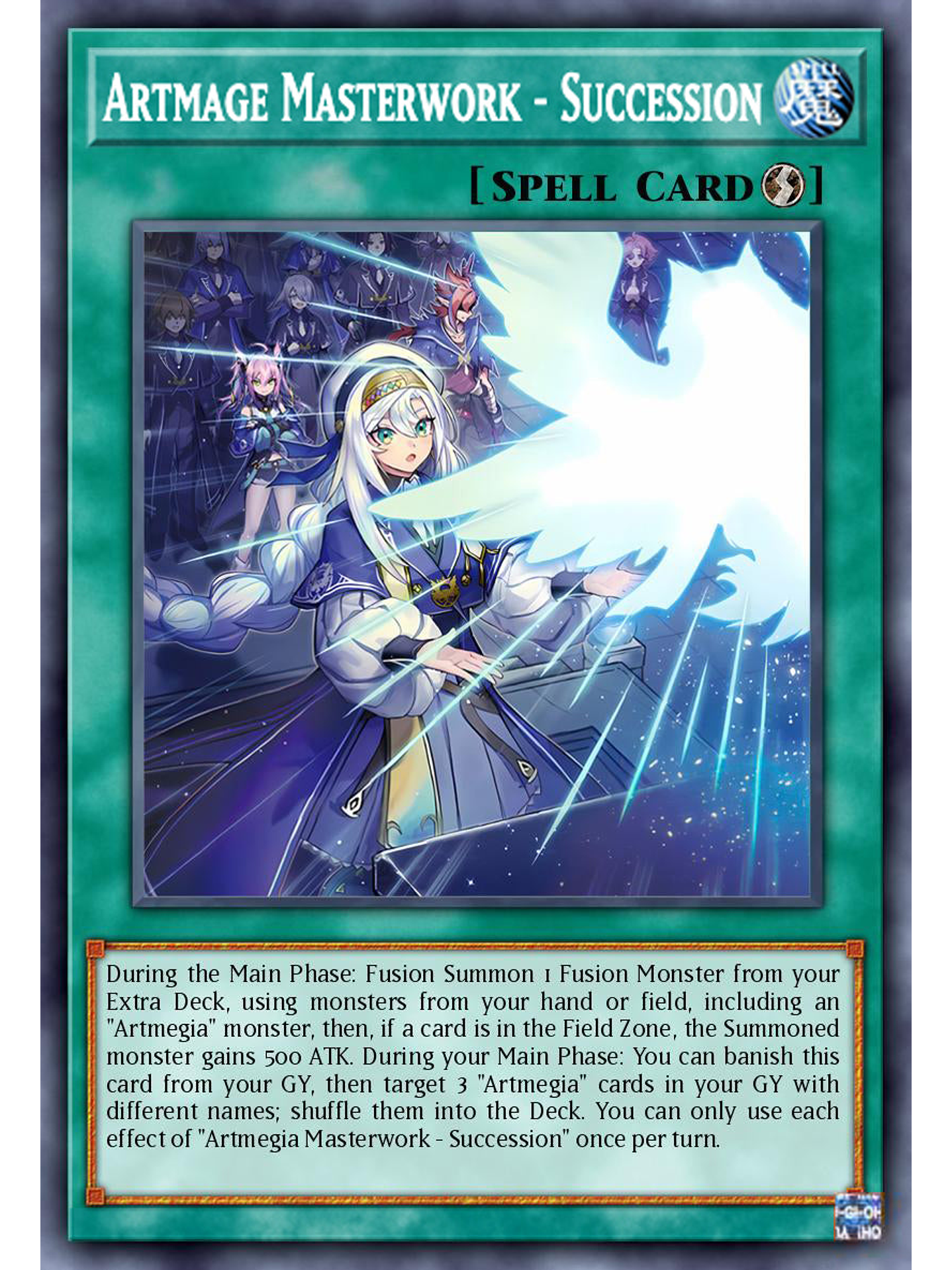 Artmage Masterwork -Succession- - DUAD-EN056 - Common 1st Edition 1