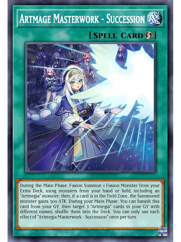 Artmage Masterwork -Succession- - DUAD-EN056 - Common 1st Edition 1