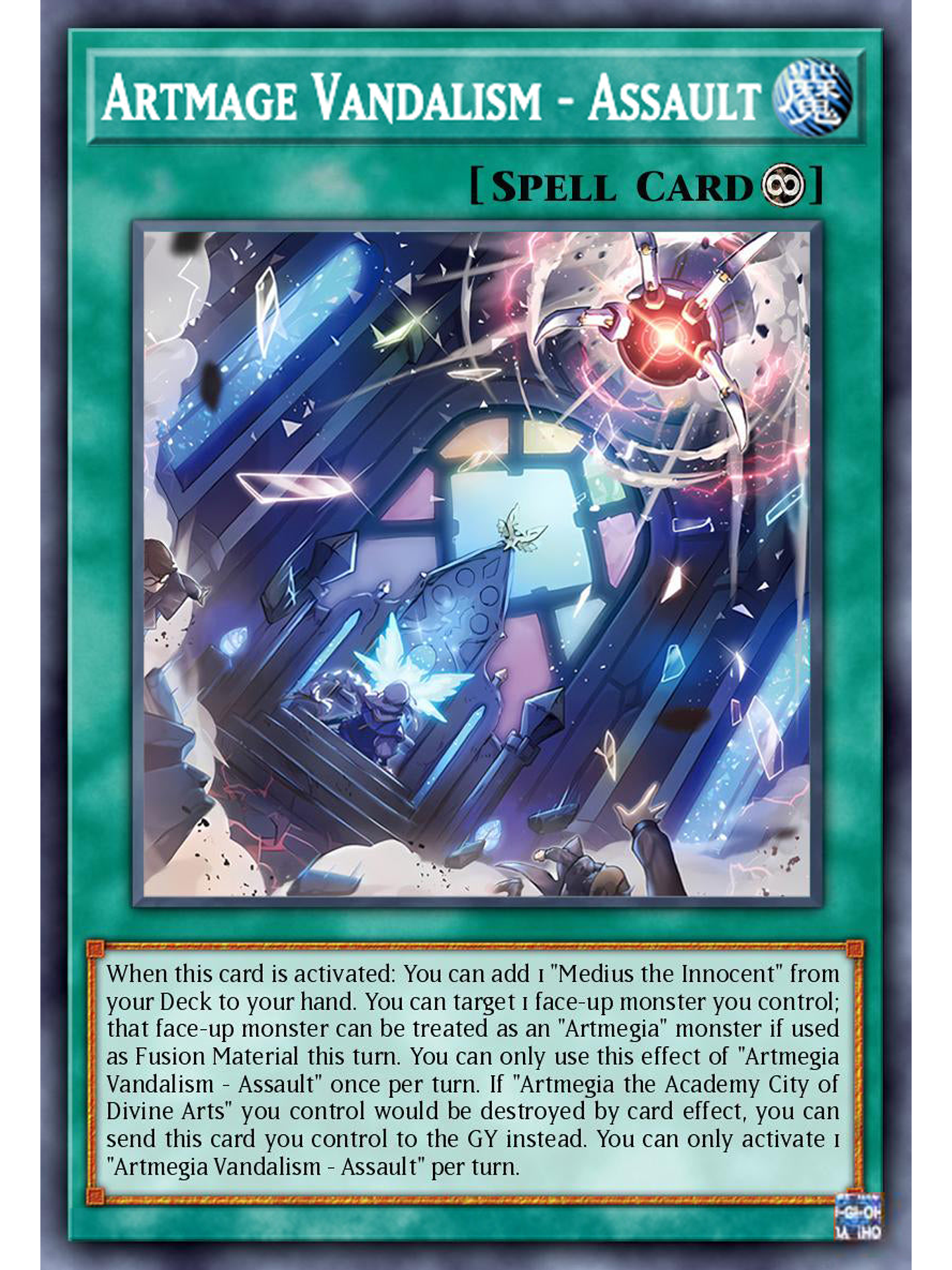 Artmage Vandalism -Assault- - DUAD-EN057 - Common 1st Edition 1