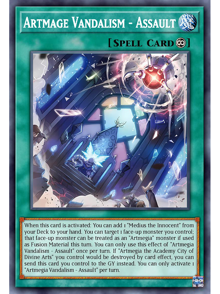 Artmage Vandalism -Assault- - DUAD-EN057 - Common 1st Edition 1