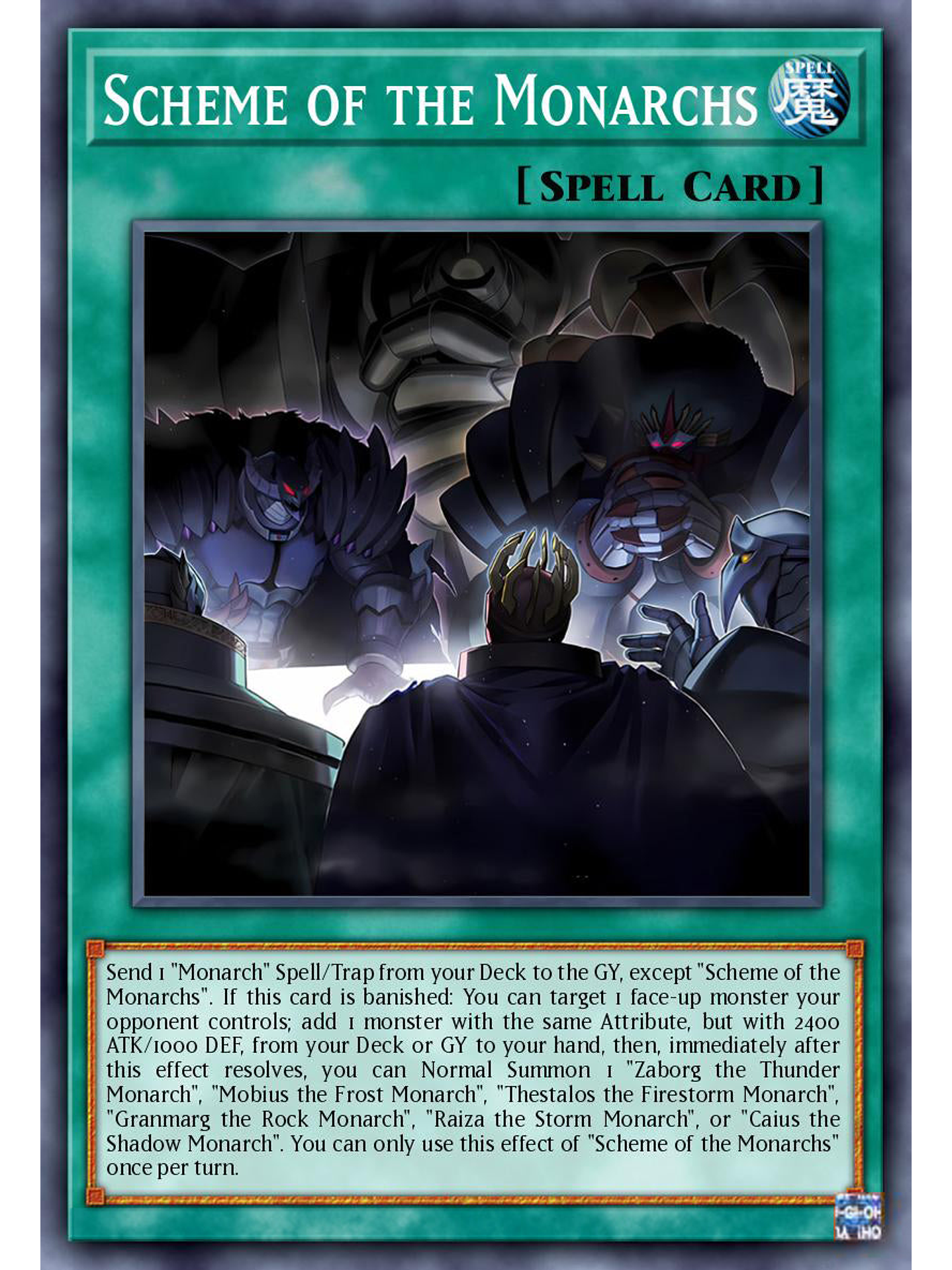 The Monarchs Masterplan - DUAD-EN061 - Common 1st Edition 1