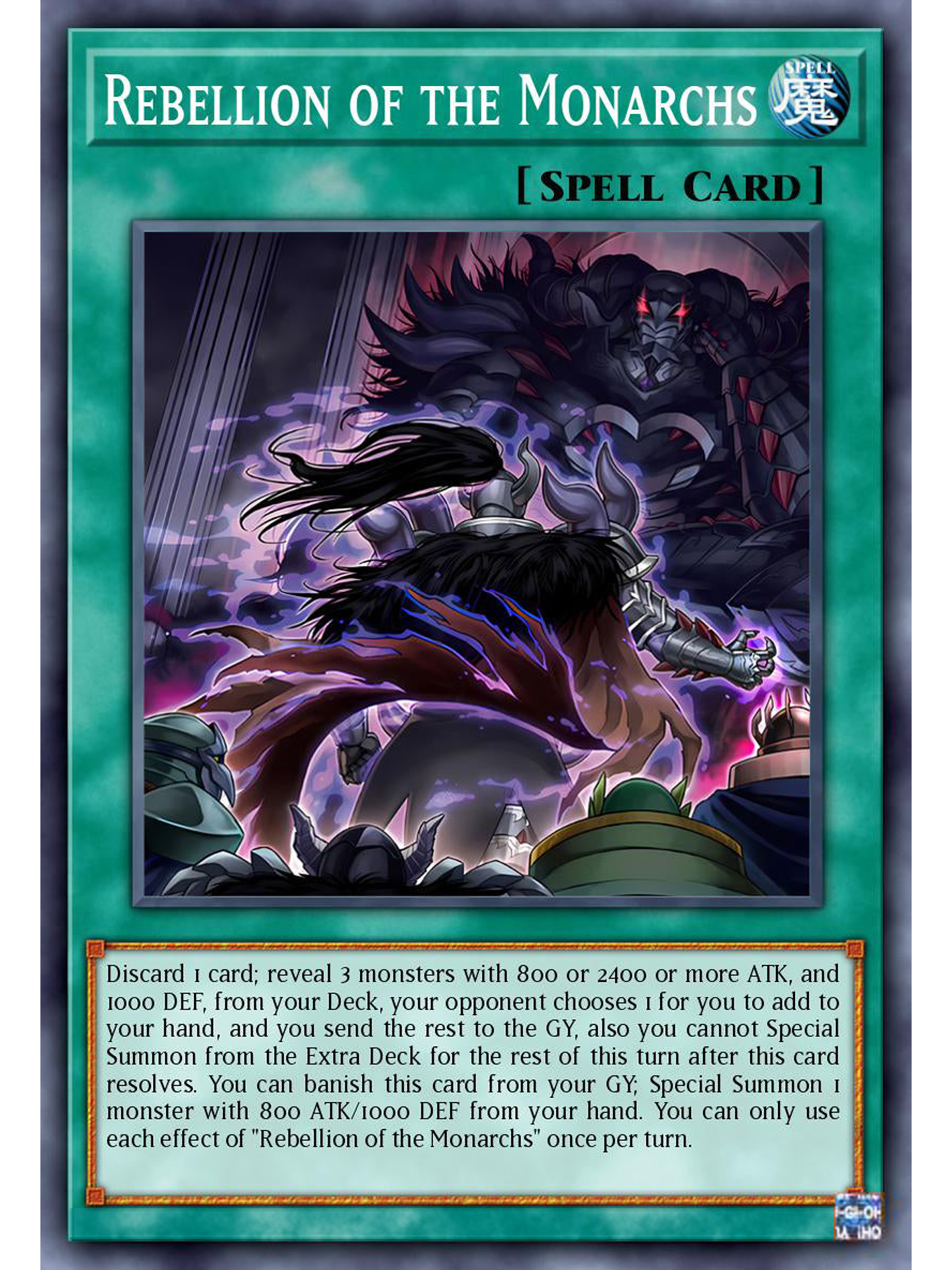 The Monarchs Revolt - DUAD-EN062 - Super Rare 1st Edition 1