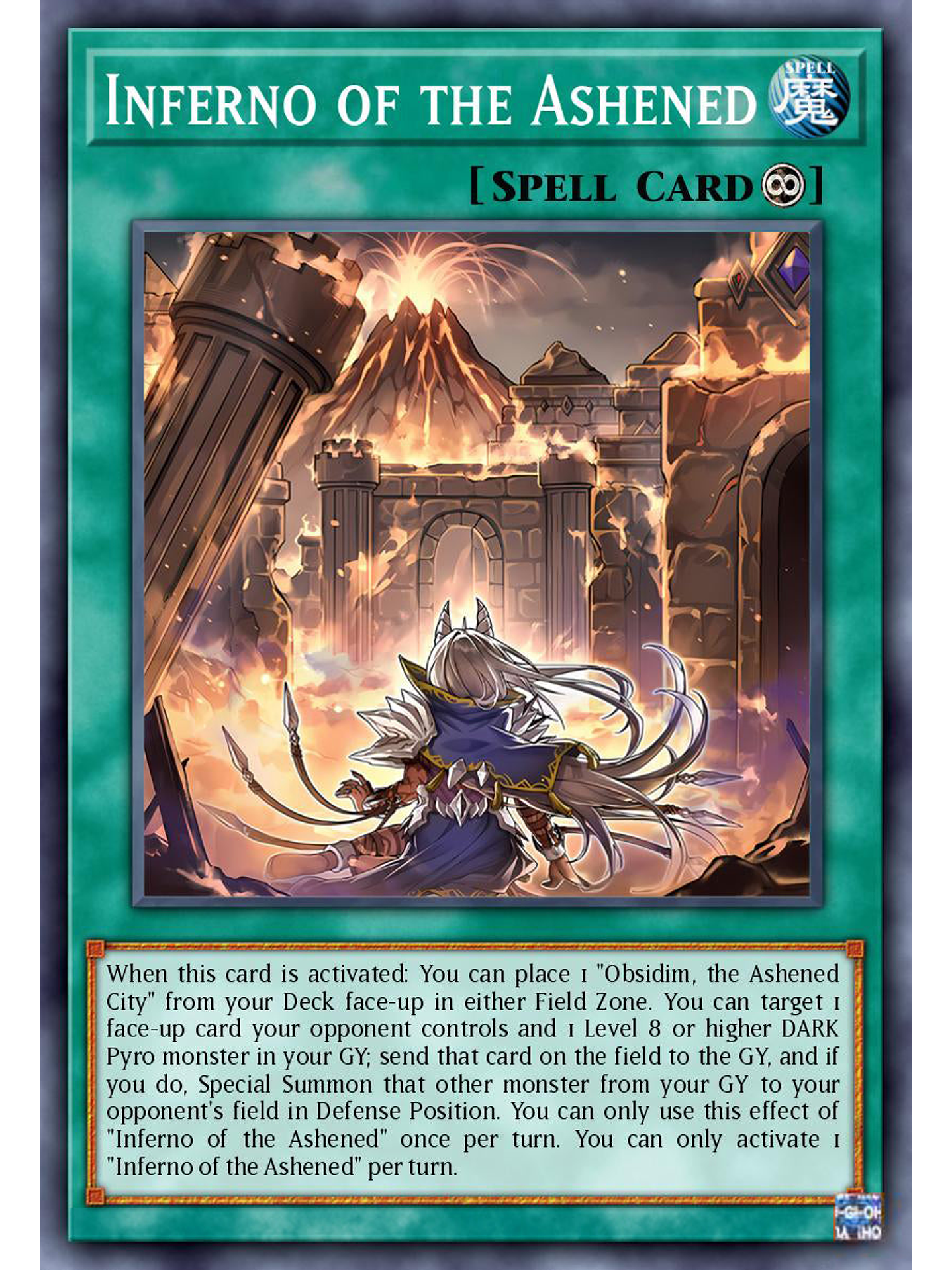 Inferno of the Ashened - DUAD-EN064 - Common 1st Edition 1