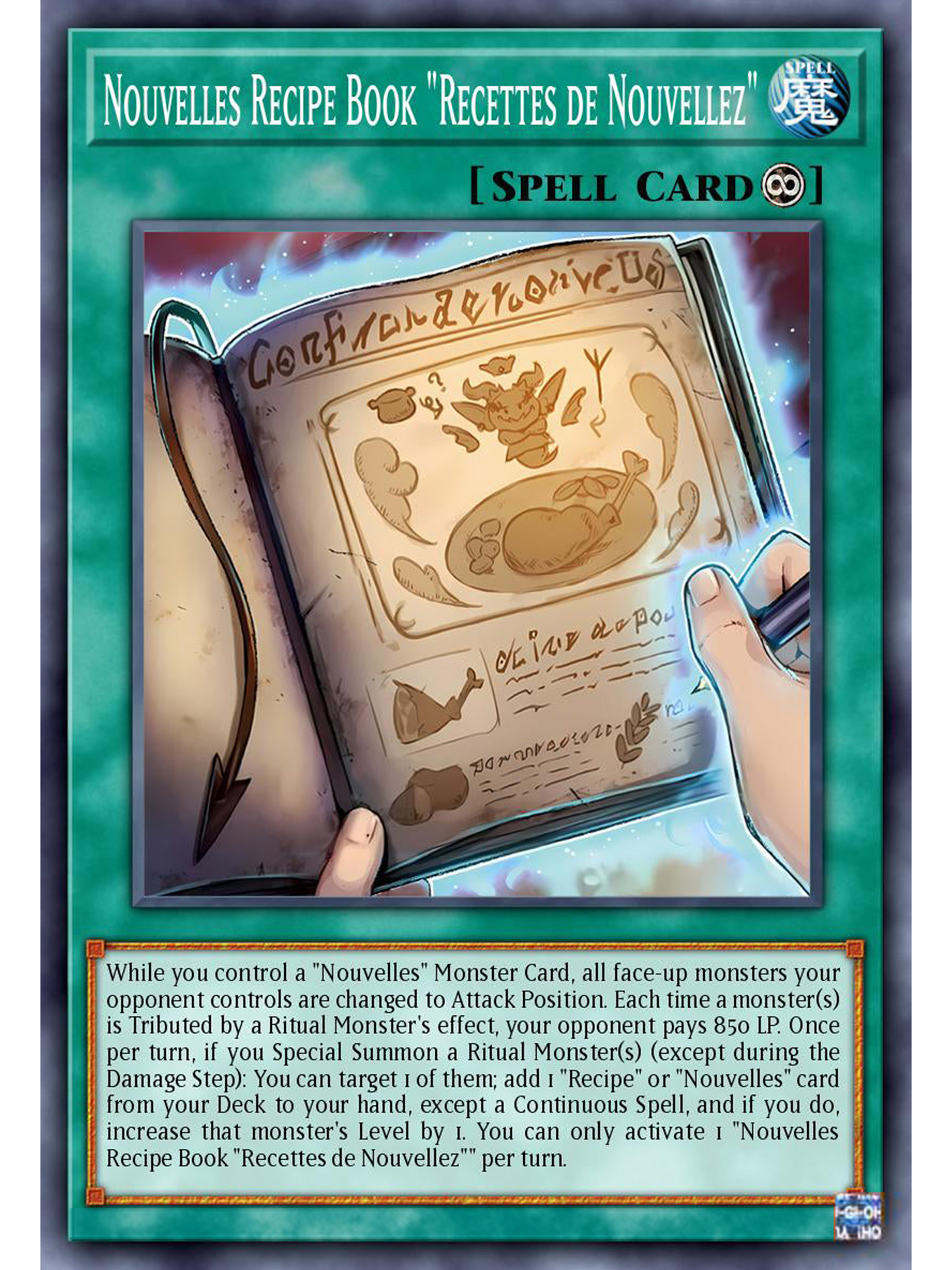 Nouvelles Recipe Book 