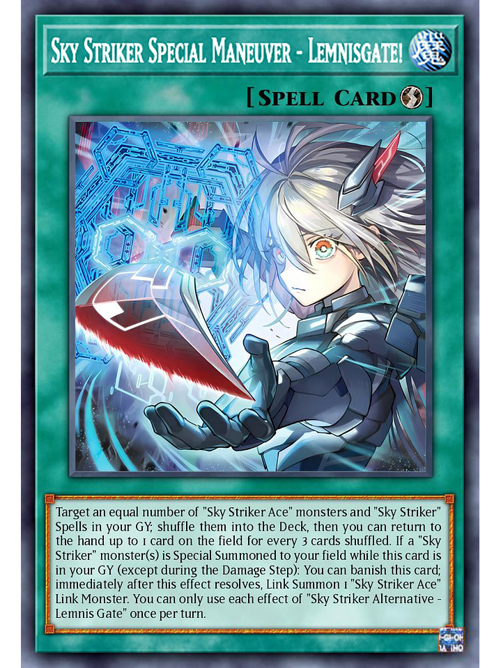 Sky Striker Special Maneuver - Lemnisgate! - DUAD-EN069 - Starlight Rare 1st Edition 1