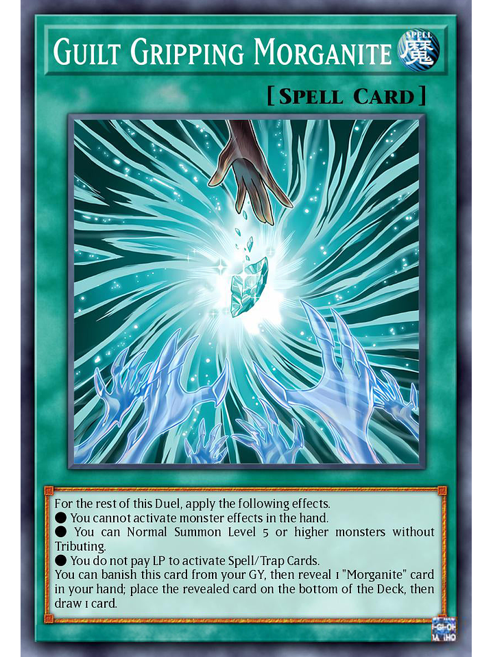 Guilt-Gripping Morganite - DUAD-EN070 - Super Rare 1st Edition 1