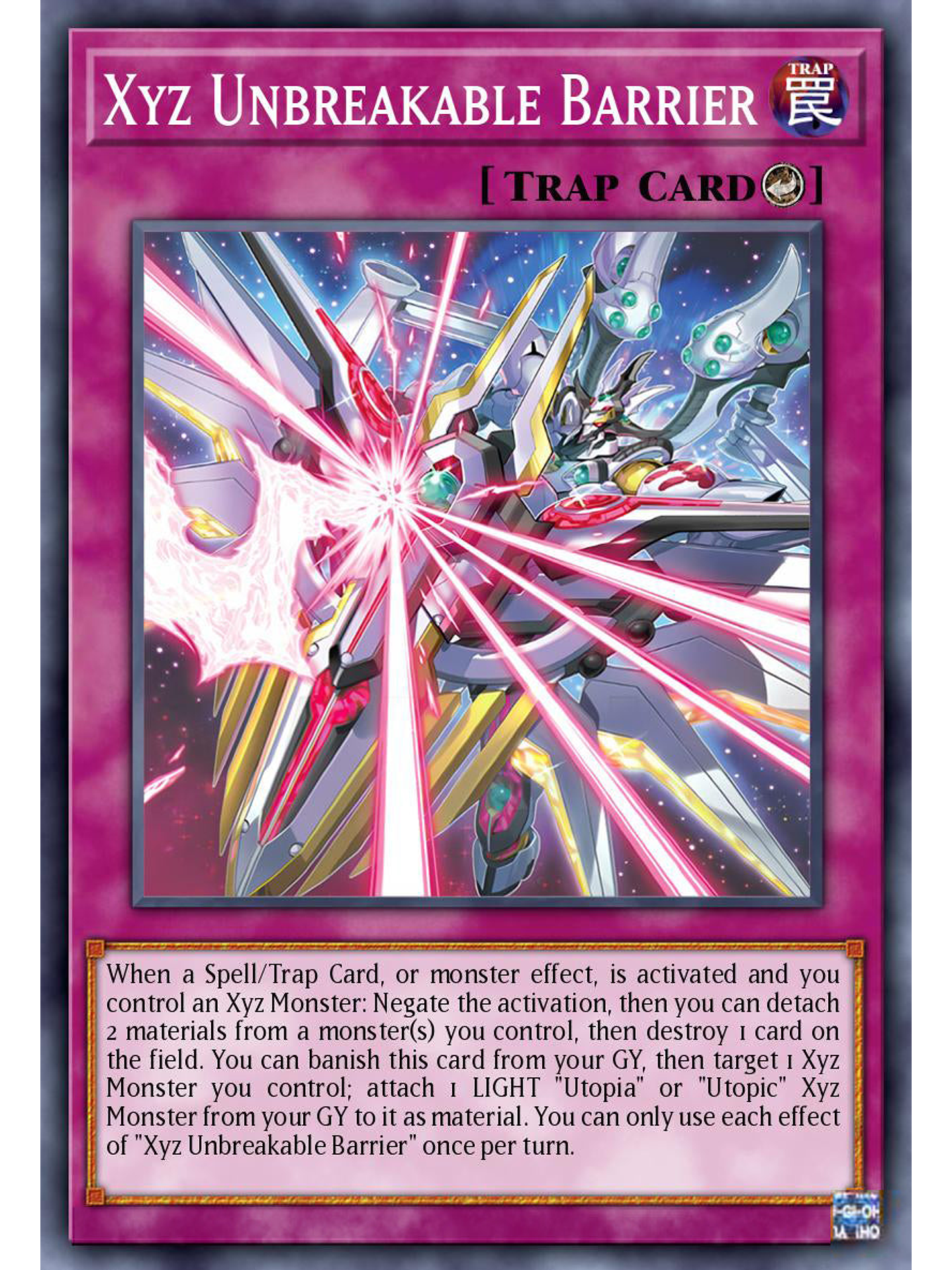 Unbreakable Xyz Barrier - DUAD-EN074 - Common 1st Edition 1