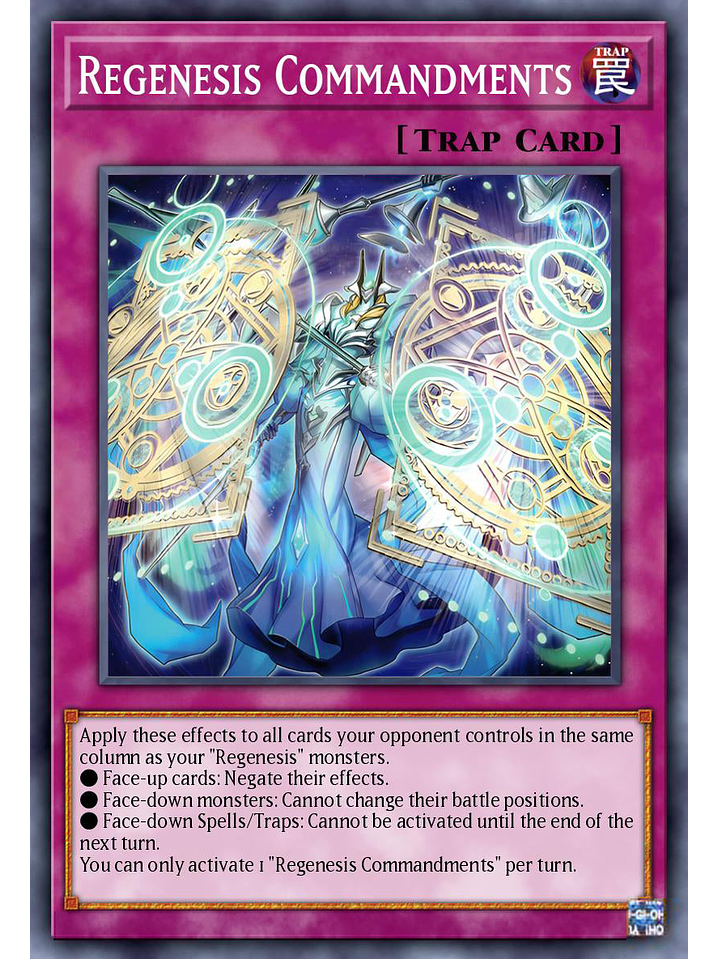 Regenesis Commands - DUAD-EN077 - Common 1st Edition 1