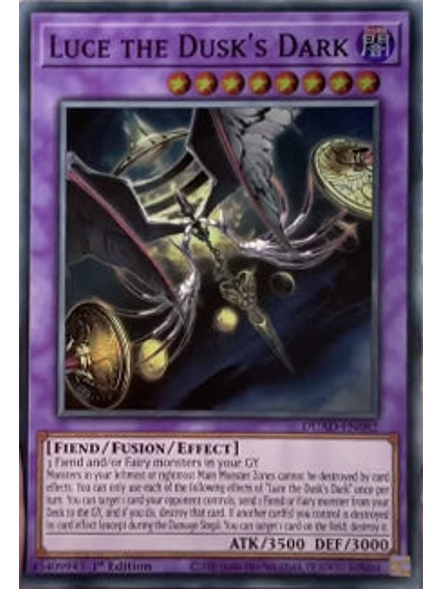 Luce the Dusk's Dark - DUAD-EN082 - Super Rare 1st Edition 1