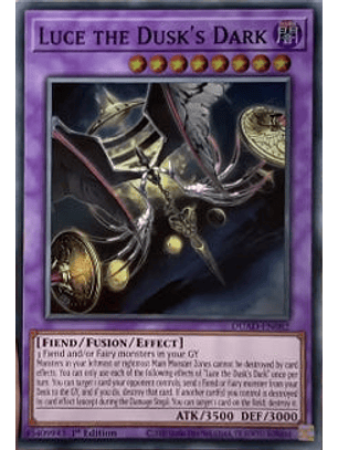 Luce the Dusk's Dark - DUAD-EN082 - Super Rare 1st Edition