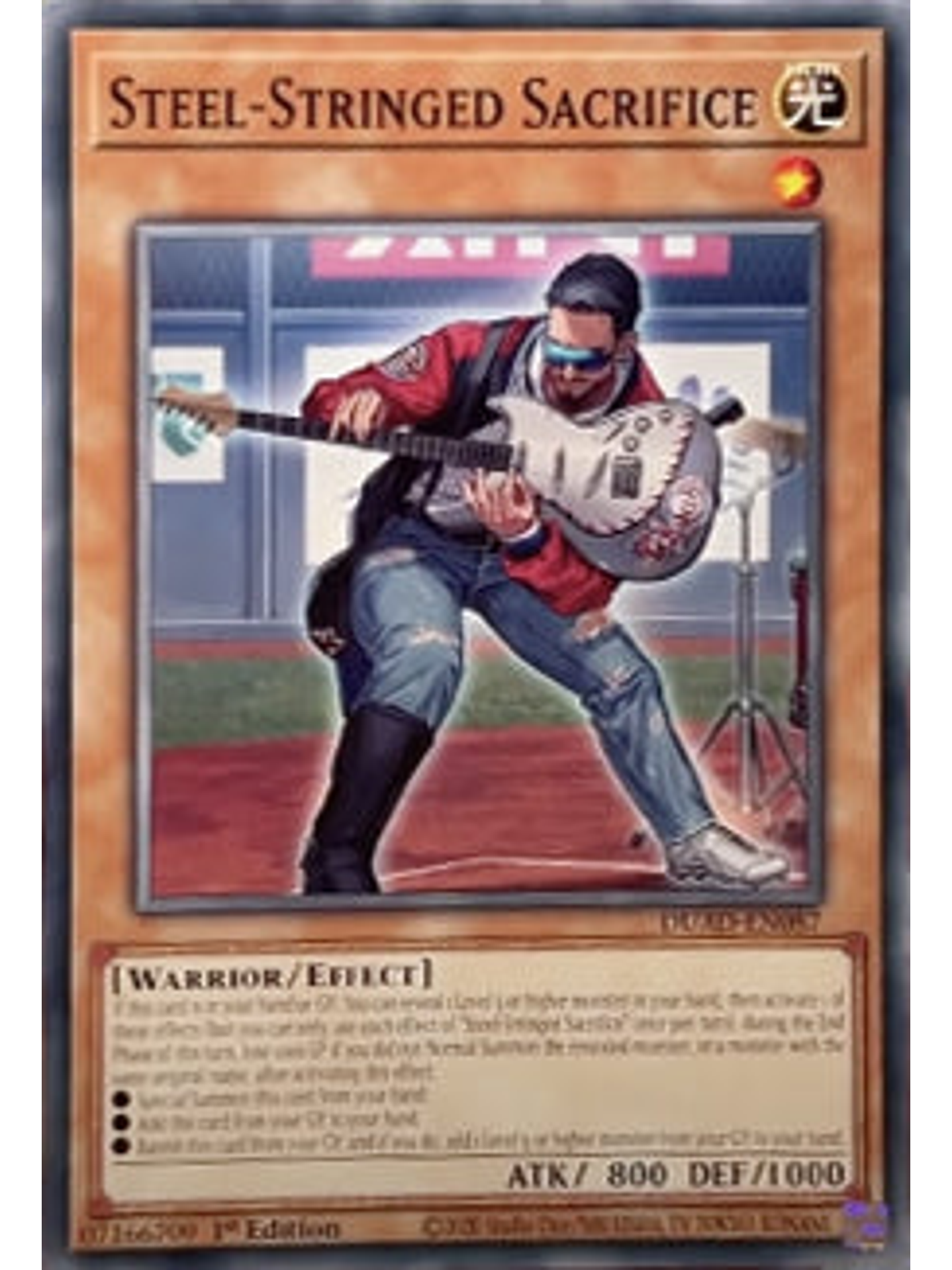 Steel-Stringed Sacrifice - DUAD-EN087 - Common 1st Edition 1