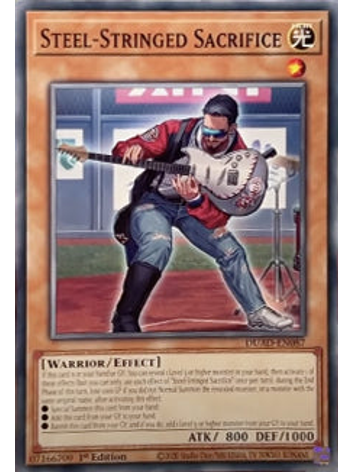 Steel-Stringed Sacrifice - DUAD-EN087 - Common 1st Edition 1