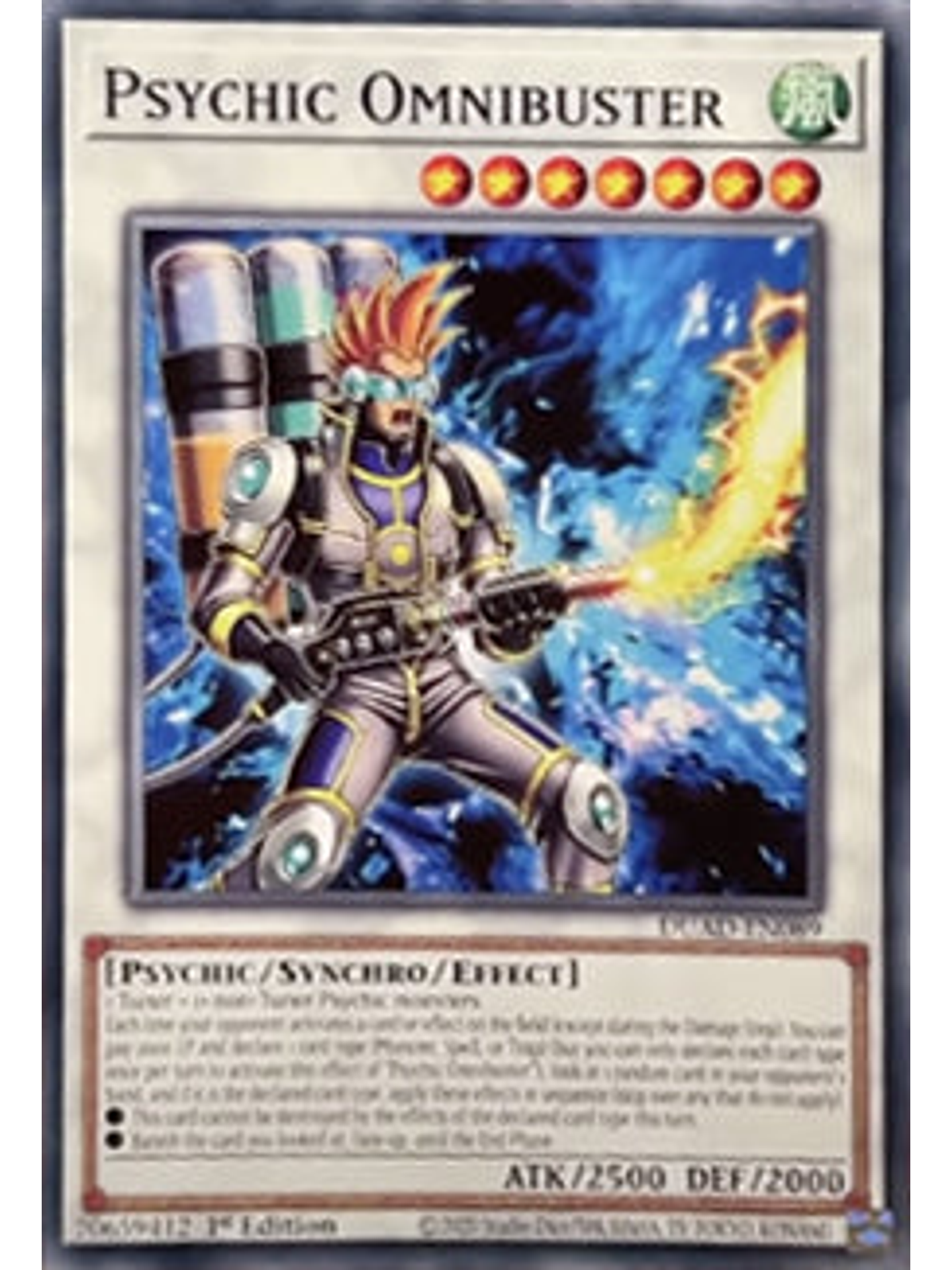 Psychic Omnibuster - DUAD-EN089 - Common 1st Edition 1
