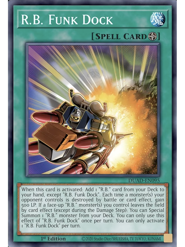 R.B. Funk Dock - DUAD-EN095 - Super Rare 1st Edition 1