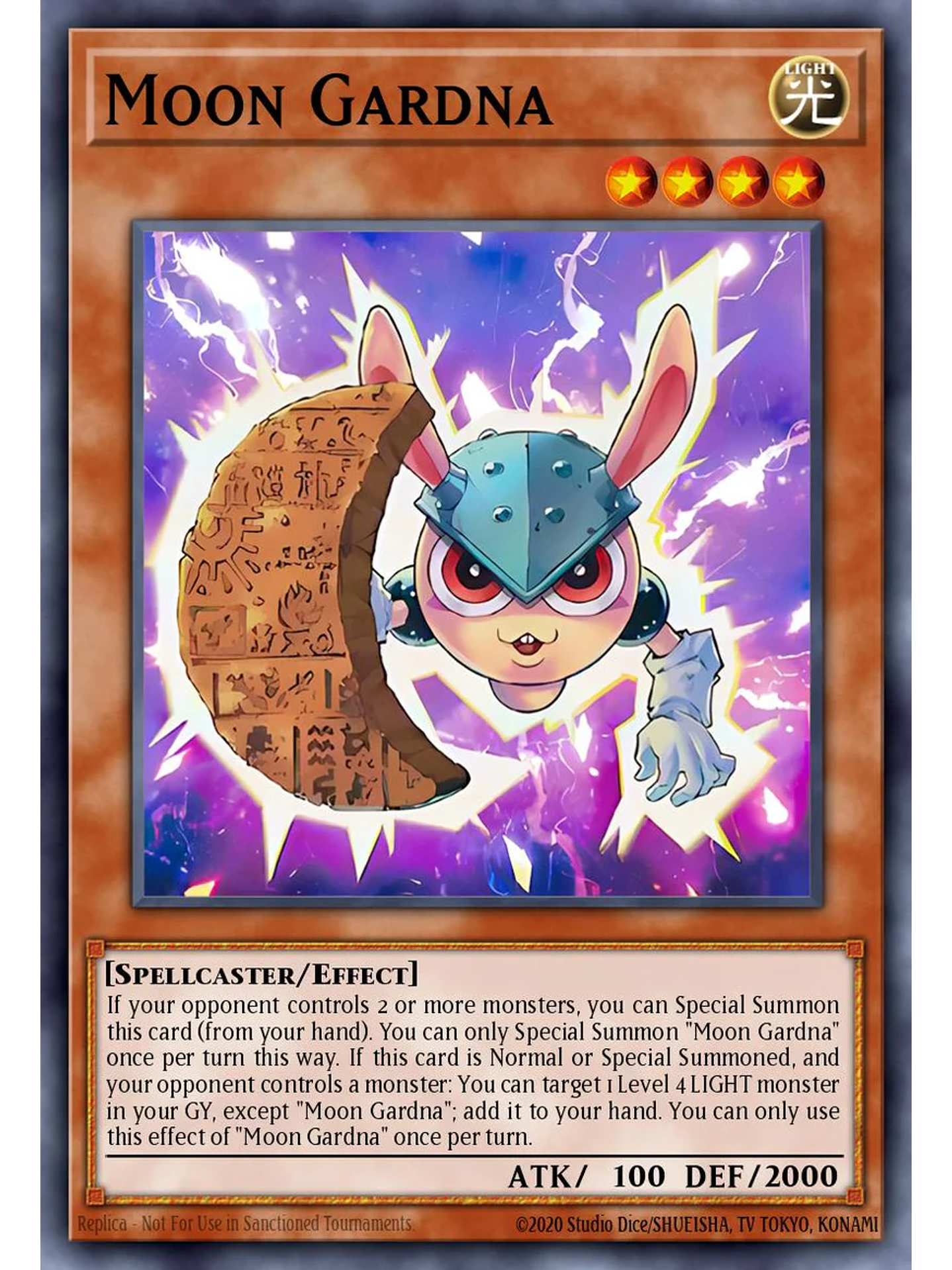 Moon Gardna - DUAD-EN100 - Common 1st Edition 1