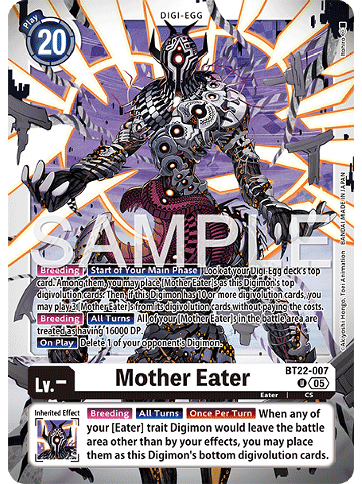 BT22-007 U Mother Eater 1