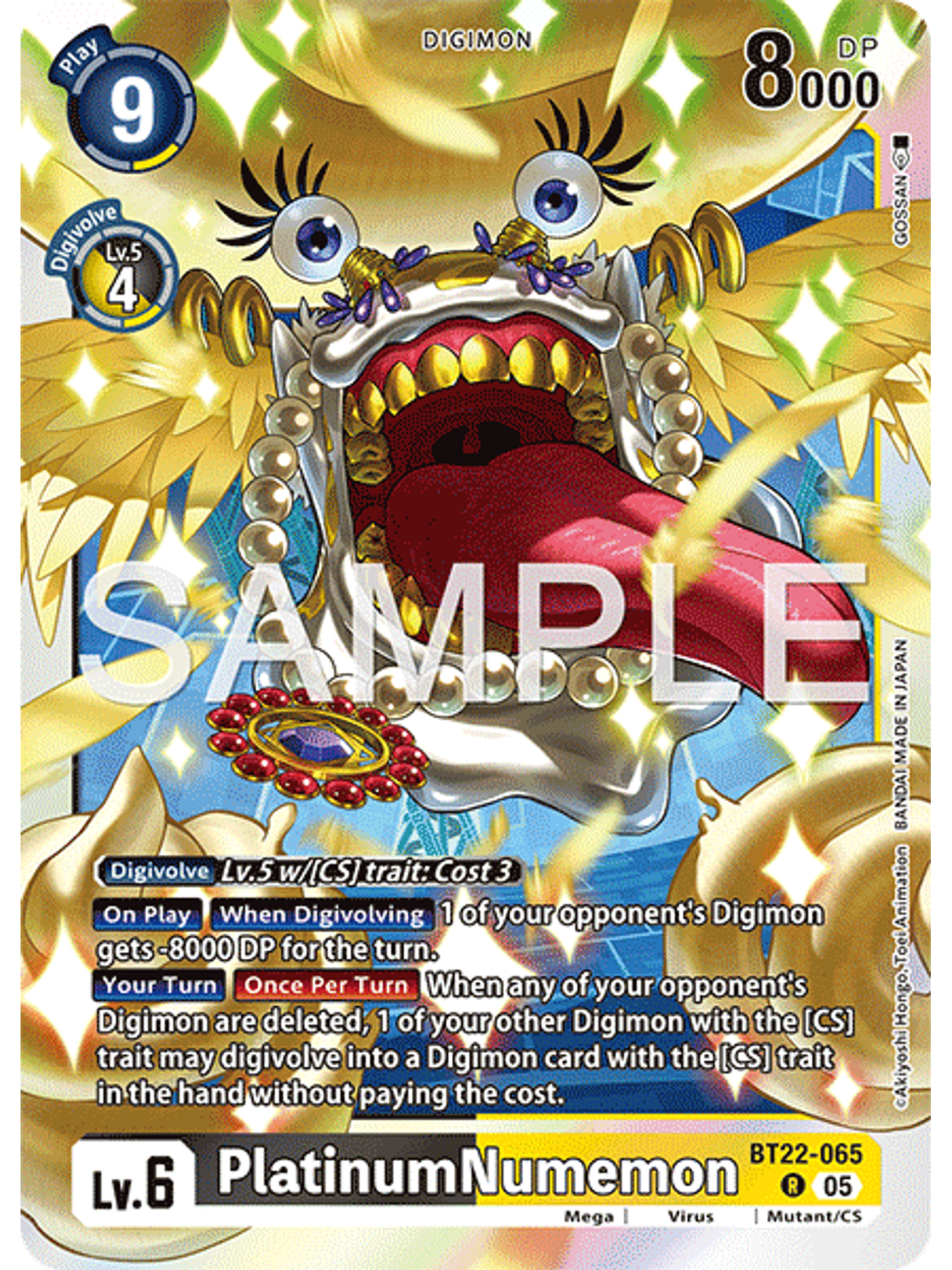 BT22-065 R PlatinumNumemon 1