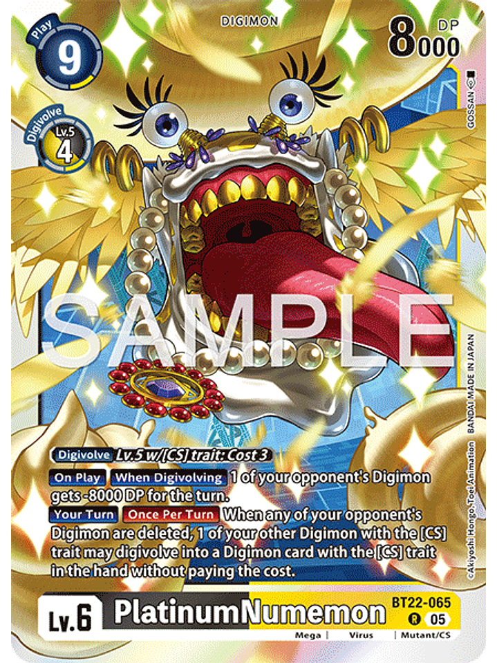 BT22-065 R PlatinumNumemon 1