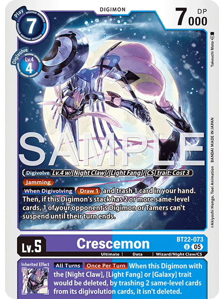 BT22-073 U Crescemon 1