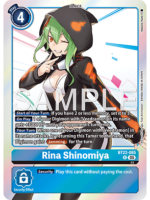 BT22-085 R Rina Shinomiya