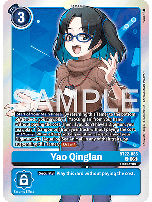 BT22-086 R Yao Qinglan