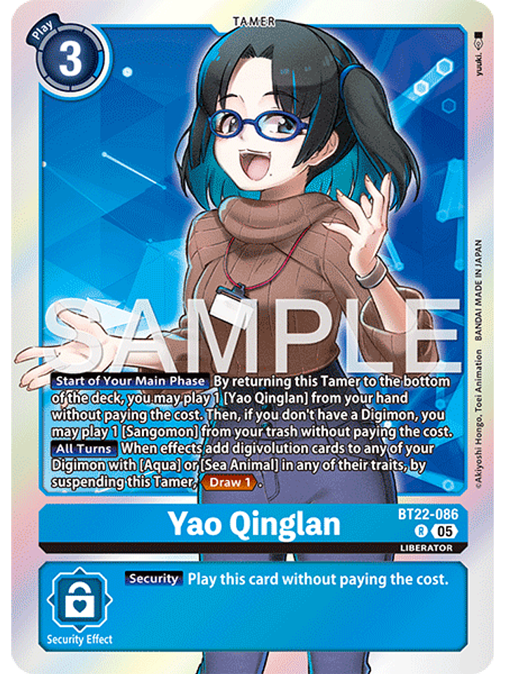 BT22-086 R Yao Qinglan 1