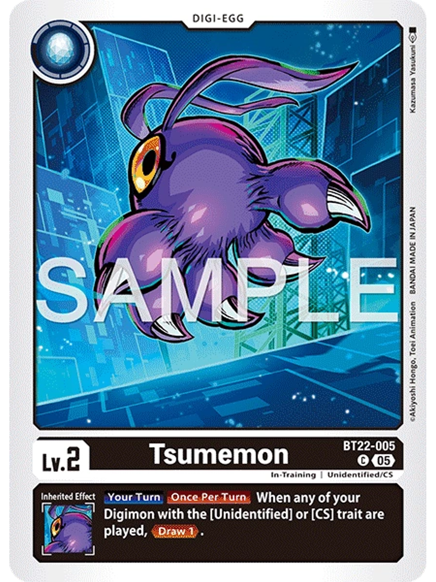 BT22-005 C Tsumemon 1