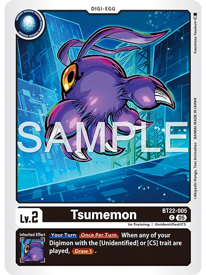 BT22-005 C Tsumemon 1
