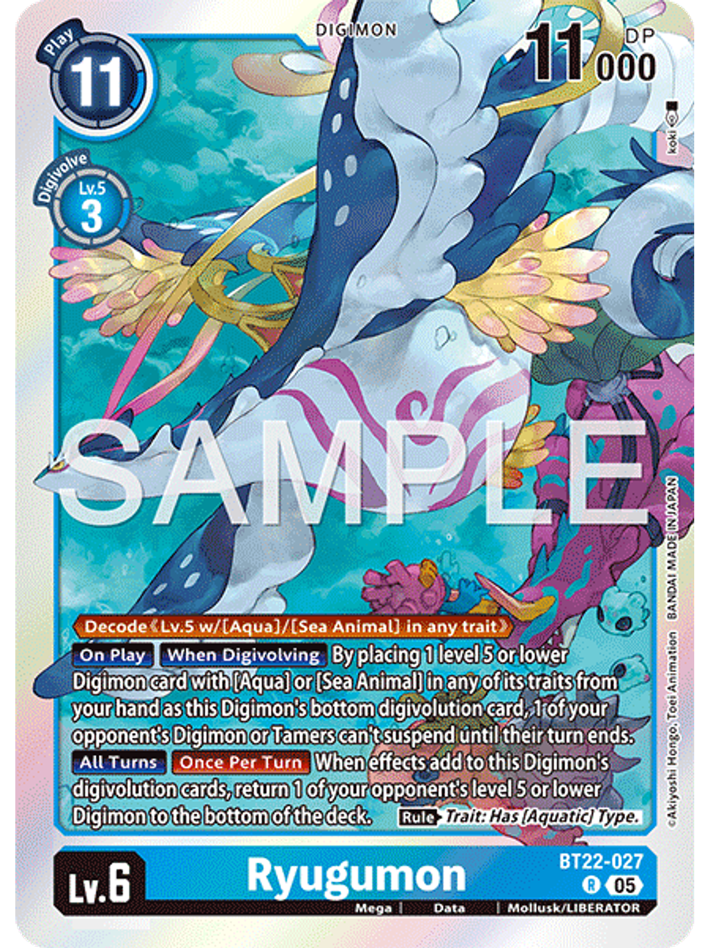 BT22-027 R Ryugumon 1