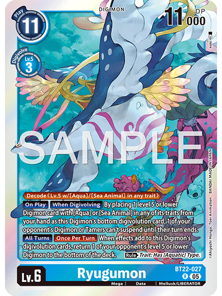 BT22-027 R Ryugumon 1