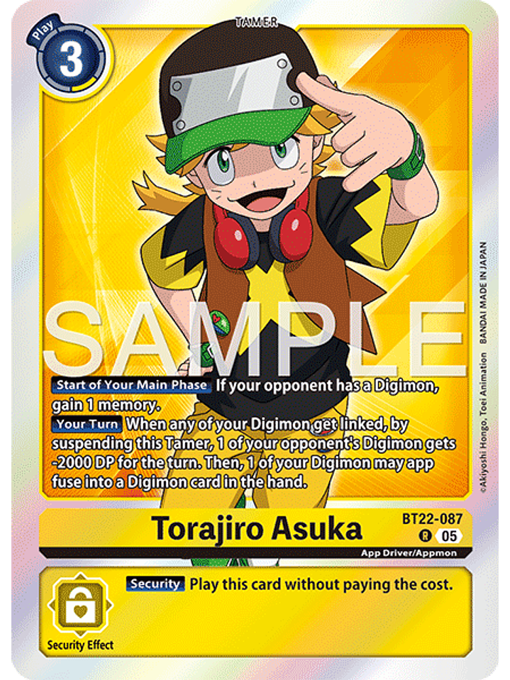 BT22-087 R Torajiro Asuka 1