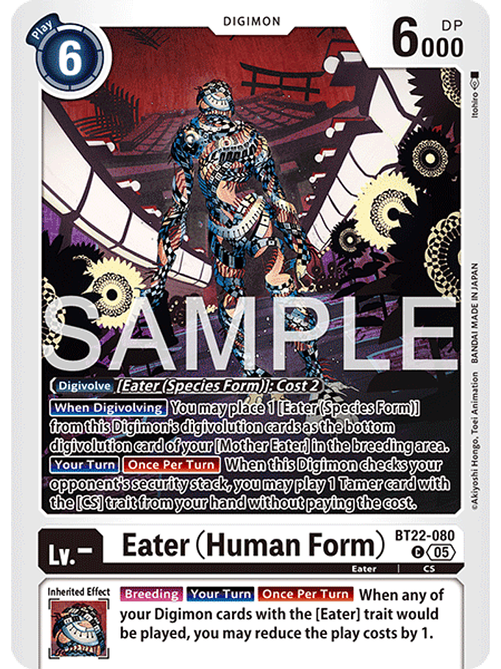 BT22-080 C Eater -Human Form- 1