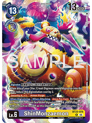 BT22-076 R ShinMonzaemon