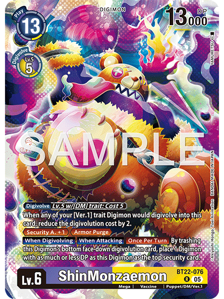 BT22-076 R ShinMonzaemon 1