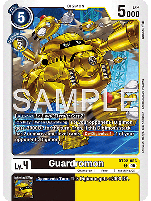 BT22-056 C Guardromon