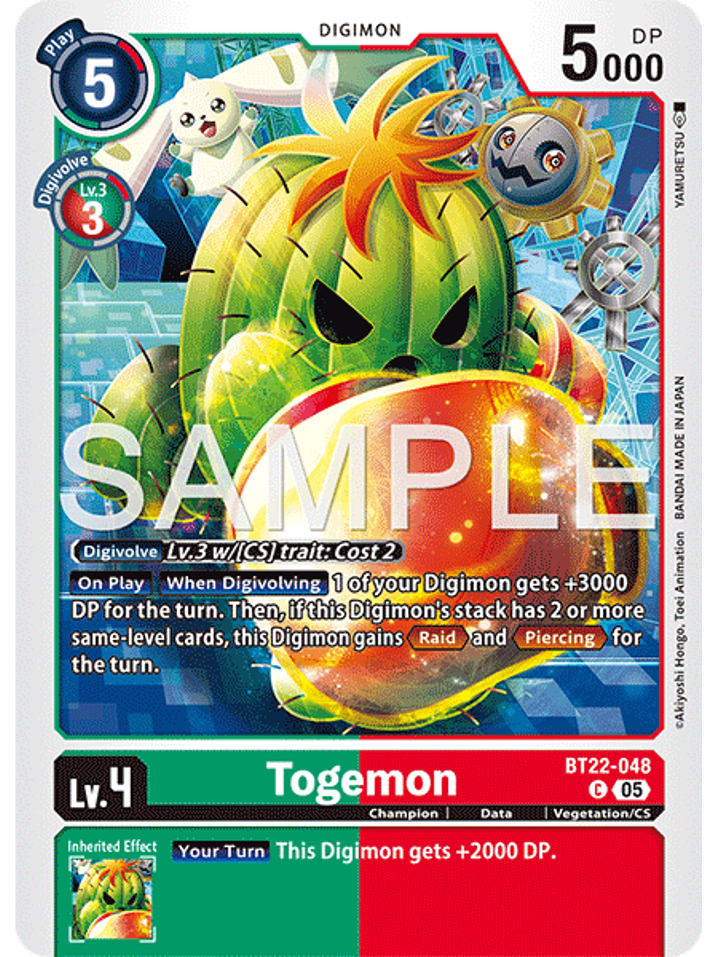 BT22-048 C Togemon 1