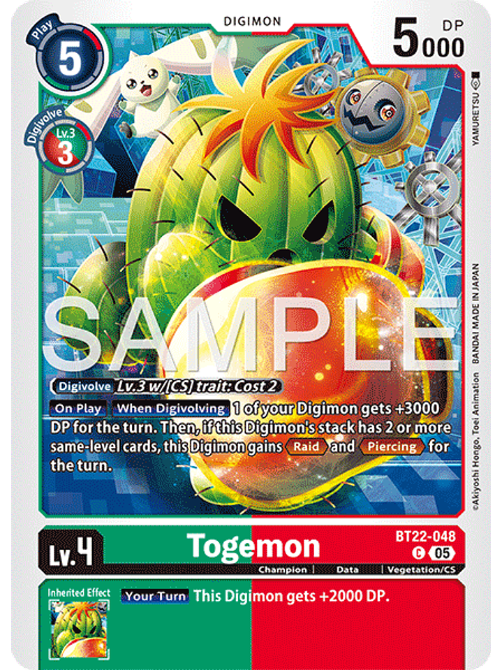 BT22-048 C Togemon 1
