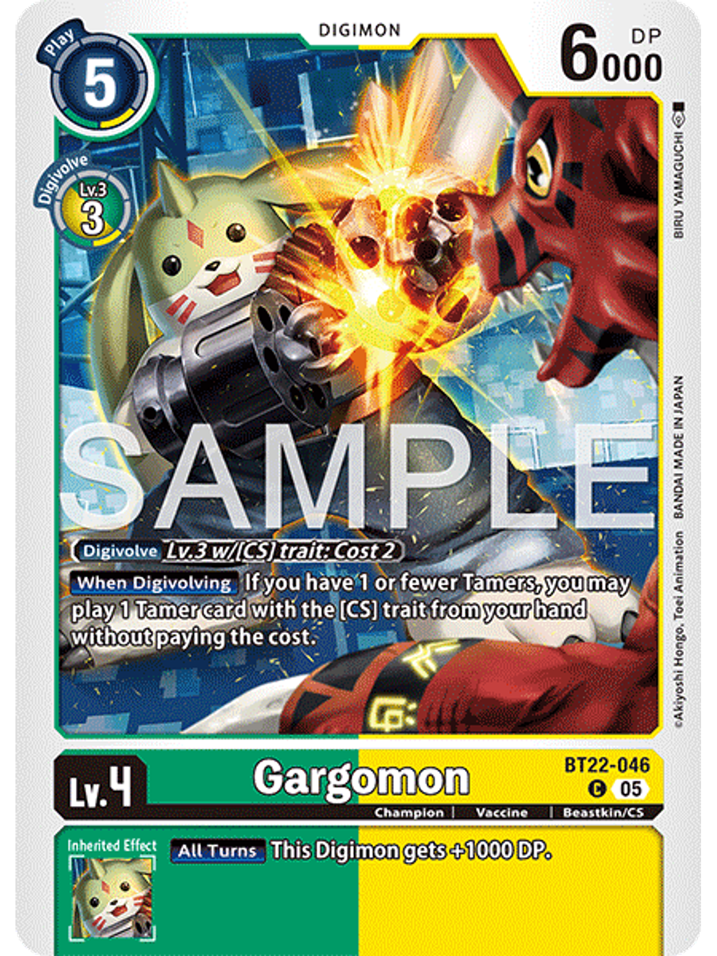 BT22-046 C Gargomon 1