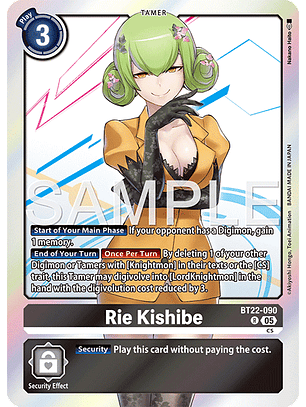 BT22-090 R Rie Kishibe