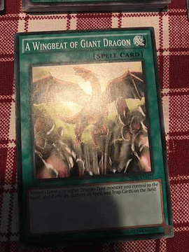A Wingbeat Of Giant Dragon - sr02-en027 - Common 1st Edition