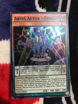 Abyss Actor - Extras - deso-en020 - Super Rare 1st Edition